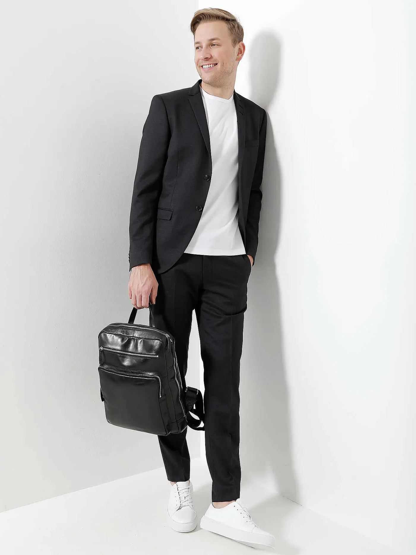LEONHARD HEYDEN | Lederrucksack " Cambridge " | 